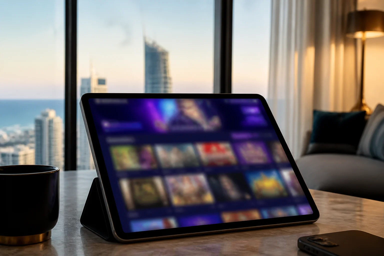 Avantgarde Casino mobile or desktop access guide for iPad / Android tablet