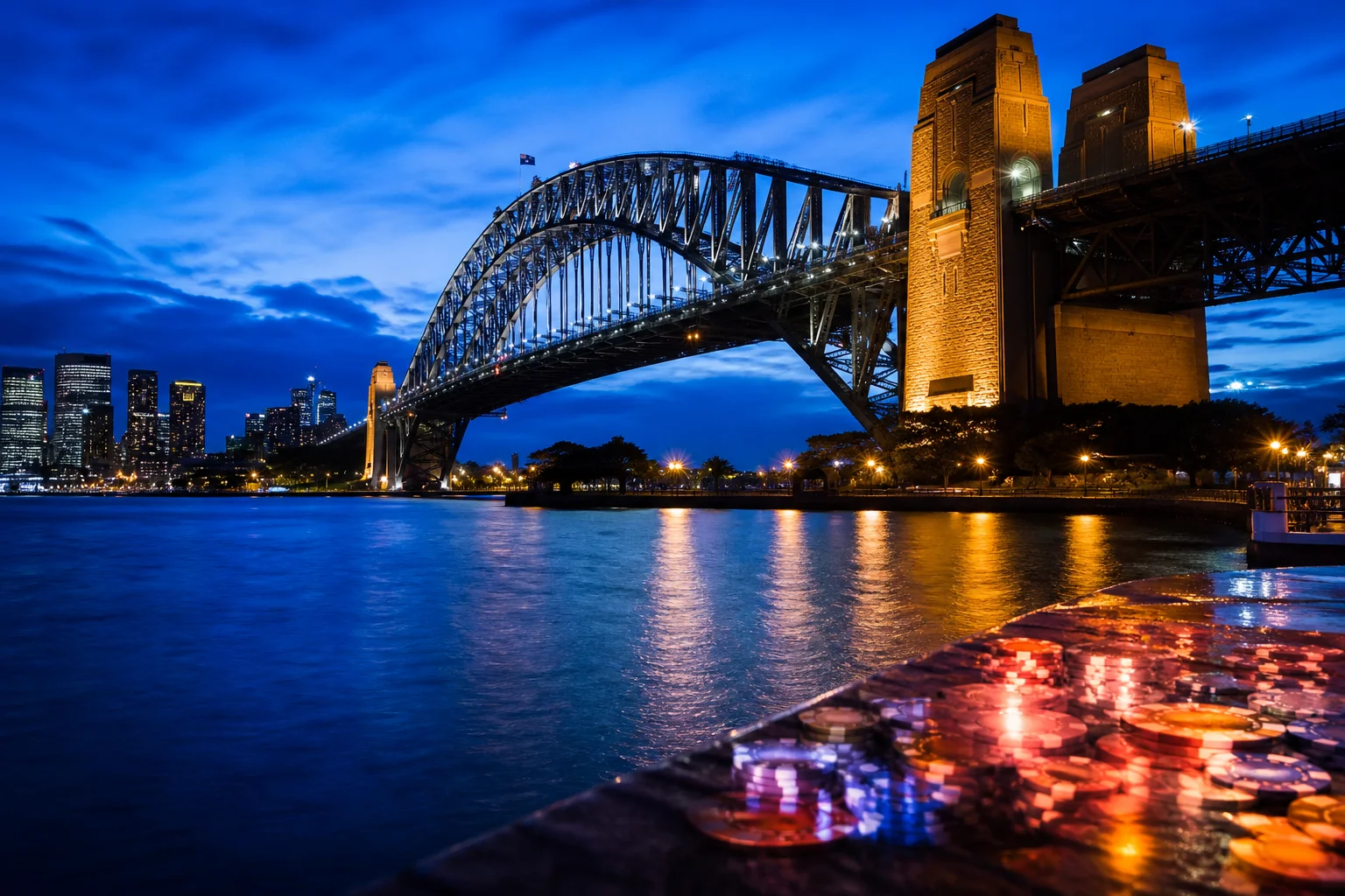 Editorial city guide graphic for Avantgarde Casino readers in Sydney, NSW